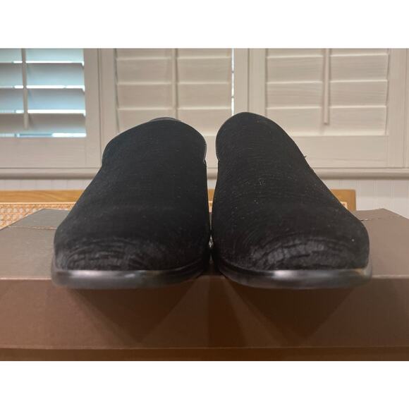 Florsheim Men's Postino Plain Toe Velvet Slip On Black Size 11 NIB - Picture 7 of 13